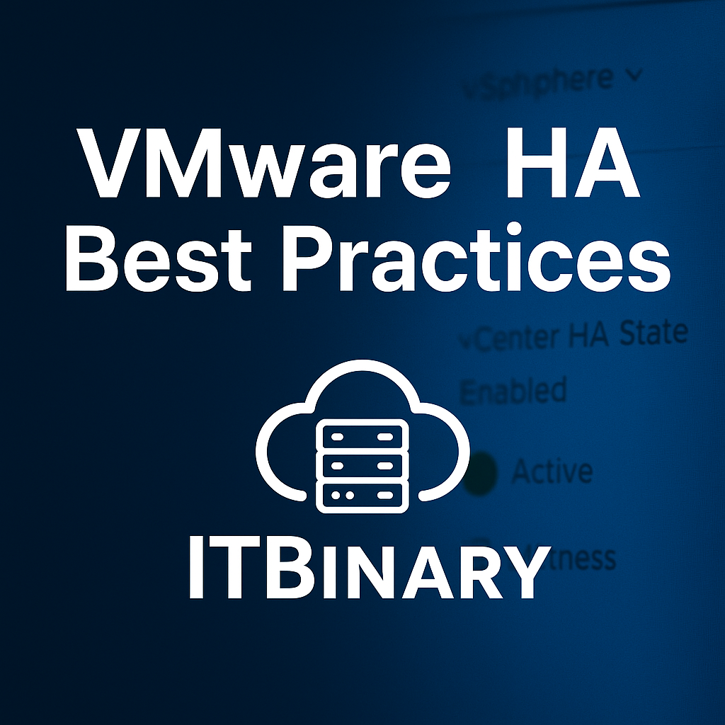 Avoiding Disaster: VMware HA Design Best Practices from Real-World Experience